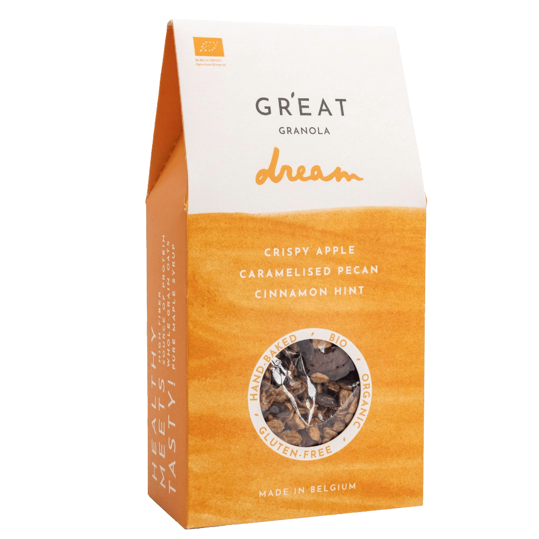 Granola Dream Pomme Pecan Sans Gluten Bio 300g GREAT Granola 13