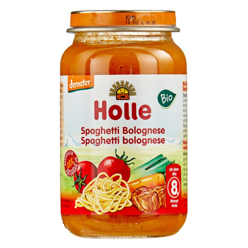 Buy Baby Food Spaghetti Bolognese Organic 2 G Bio Natural Baby Holle