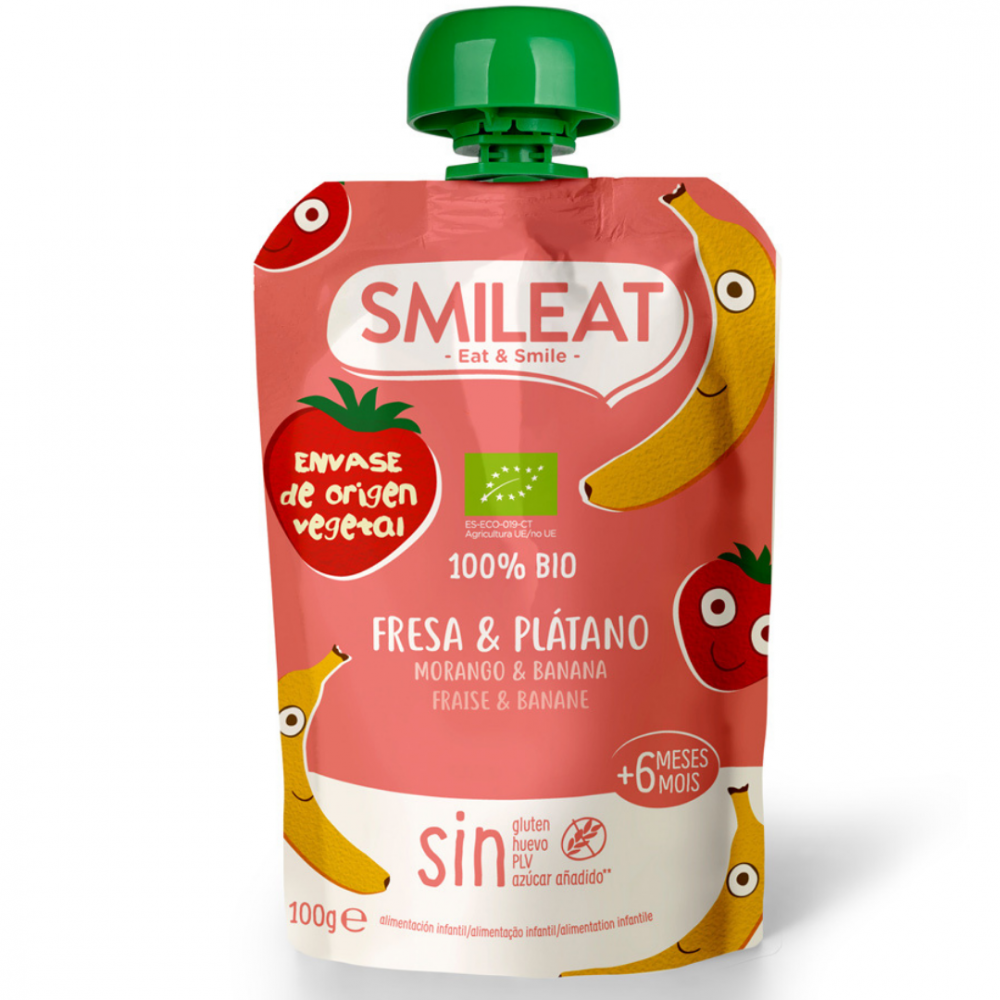 Buy Strawberry Strawberry Banana Smileat Baby Bottle