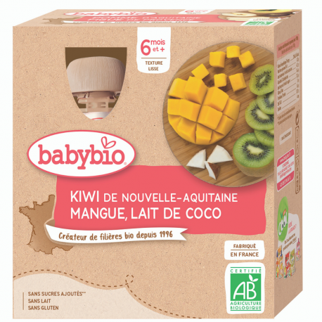 Acheter Kiwi D Aquitaine Mangue Lait De Coco 6 Mois Sur Kazidomi