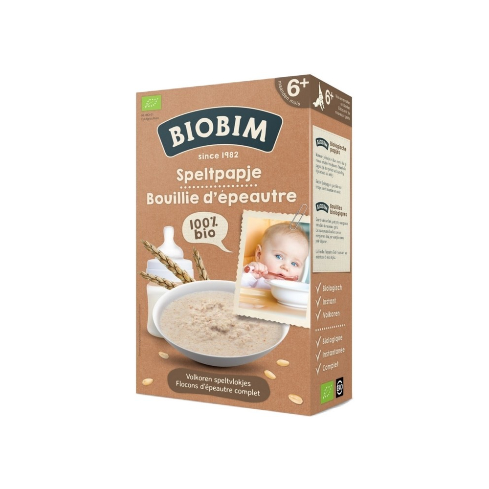 Biobim Bouillie D Epeautre Bio Pour Les Bebes A Partir De 6 Mois