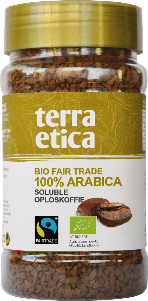 CAFÉ SOLUBLE PUR ARABICA • Terra Etica Benelux
