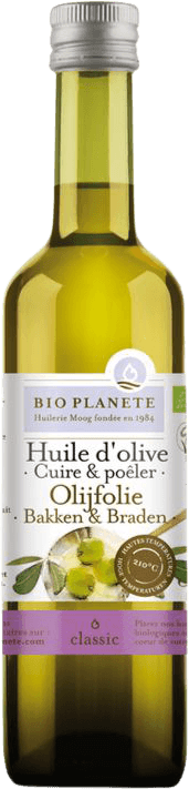 Huile D'olive Cuire & Poêler (80% Désodorisée / 20% Vierge Extra) BIO