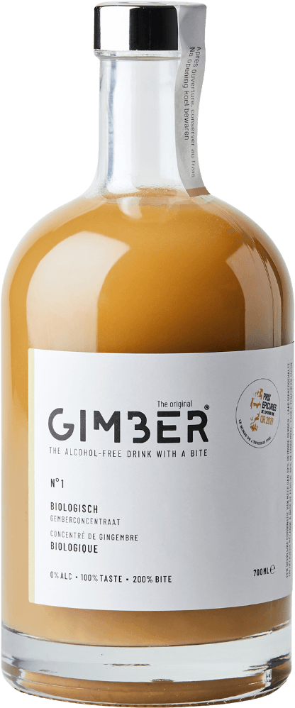 GIMBER - N°1 THE ORIGINAL CONCENTRE GINGEMBRE 700ML BIO