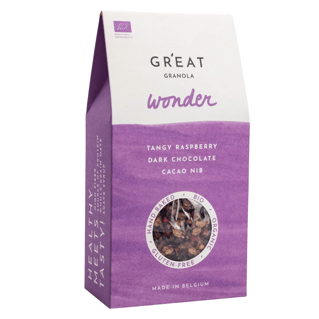 Granola Wonder Framboise Chocolat Sans Gluten BIO