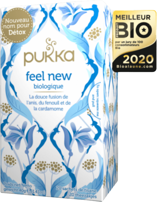 PUKKA Tisane Feel New - 20 sachets Bio 