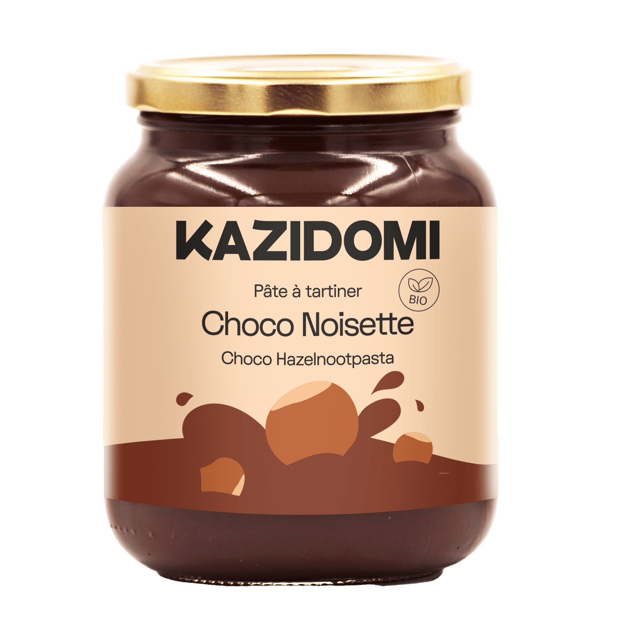 Chokodomi Chocolade Hazelnoot Smeer BIO