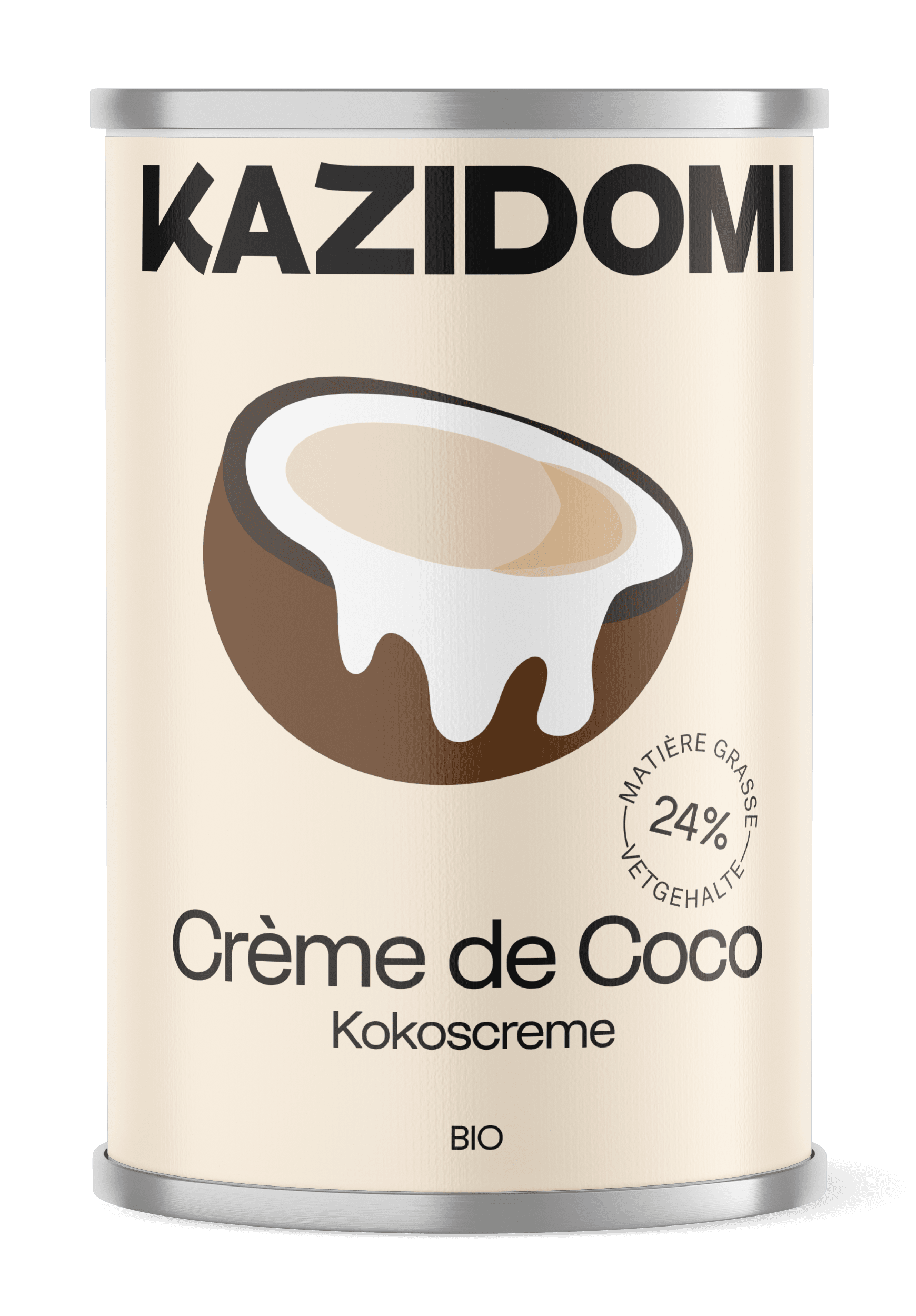 Kokosnootcrème 24% Vet BIO