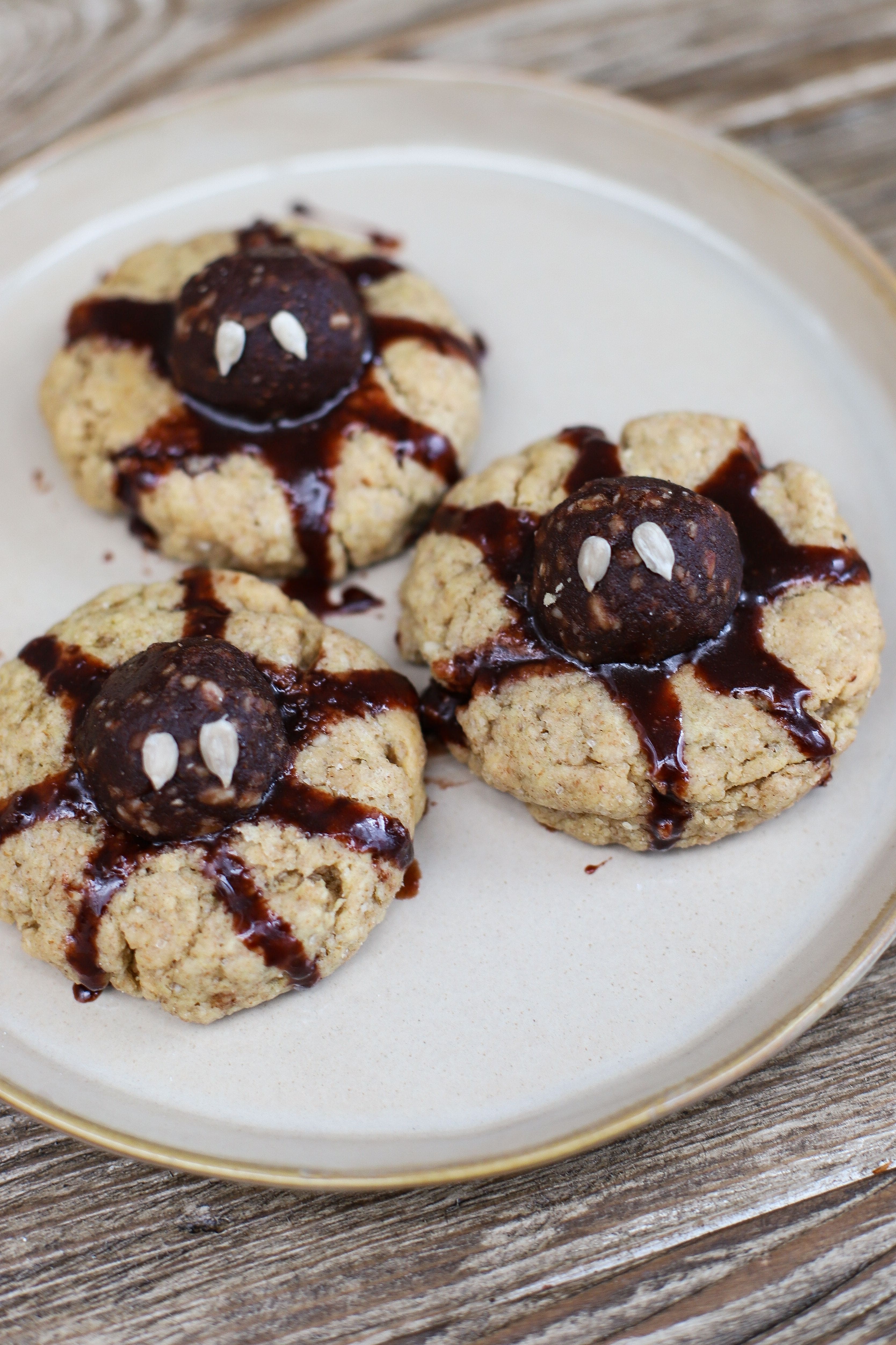 Cookies araignées d'Halloween avec les Kazi Balls