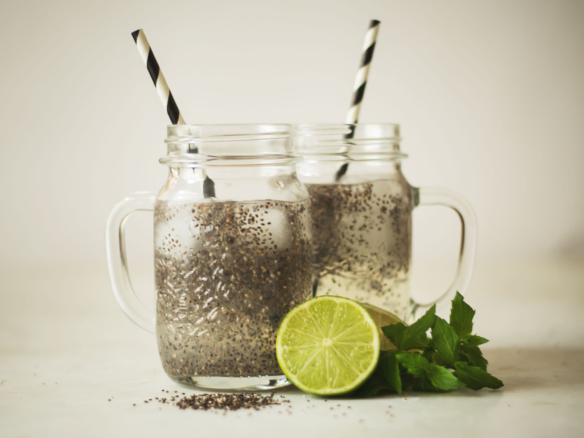 Chia fresca citron vert et gingembre